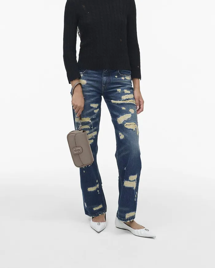 Marc Jacobs Crossbody Bags Women The Clover Shoulder Bag Cement