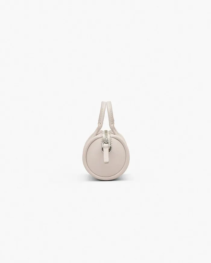 Marc Jacobs Crossbody Bags Women The Leather Nano Duffle Crossbody Cottonsilver