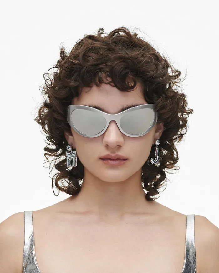 Marc Jacobs Earrings Women The Mj Balloon Earrings Silver
