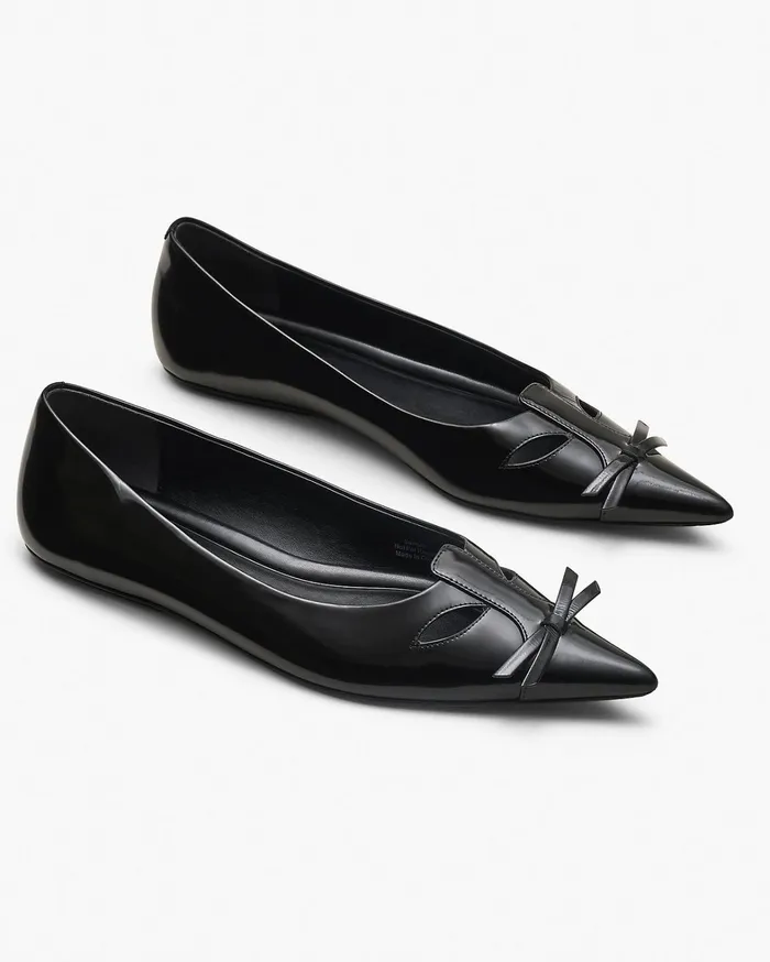 Marc Jacobs Flats Women The Kat Ballerina Black