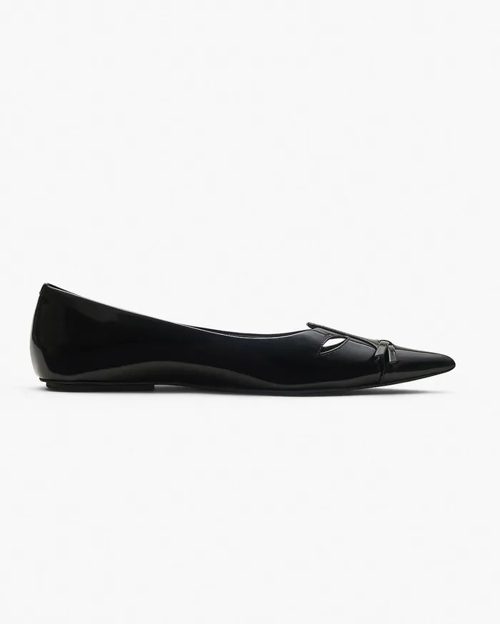 Marc Jacobs Flats Women The Kat Ballerina Black
