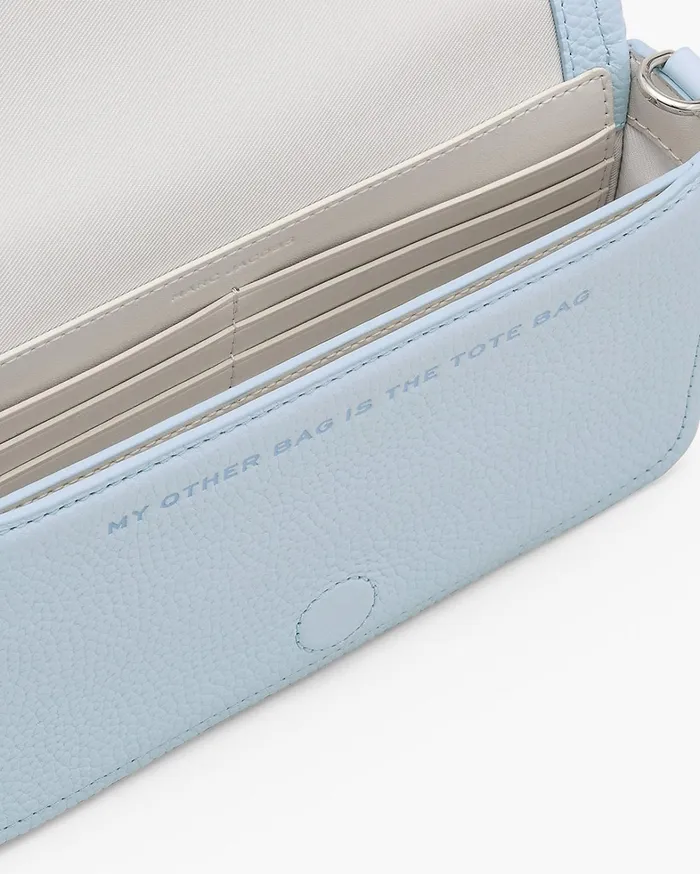 Marc Jacobs Mini Bags Women The Leather Mini Bag Cloud Blue