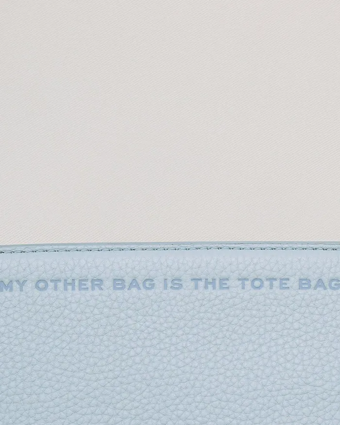 Marc Jacobs Mini Bags Women The Leather Mini Bag Cloud Blue
