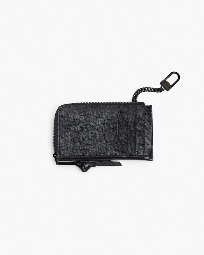 Marc Jacobs Small Wallets Women The Utility Snapshot Dtm Top Zip Multi Wallet Black