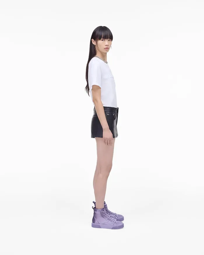 Marc Jacobs Sneakers Women The High Top Satin Sneaker Lilac