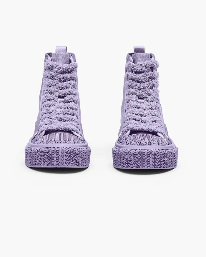 Marc Jacobs Sneakers Women The High Top Satin Sneaker Lilac