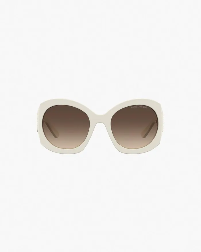 Marc Jacobs Sunglasses Women The Crystal J Marc Oversized Sunglasses Ivory