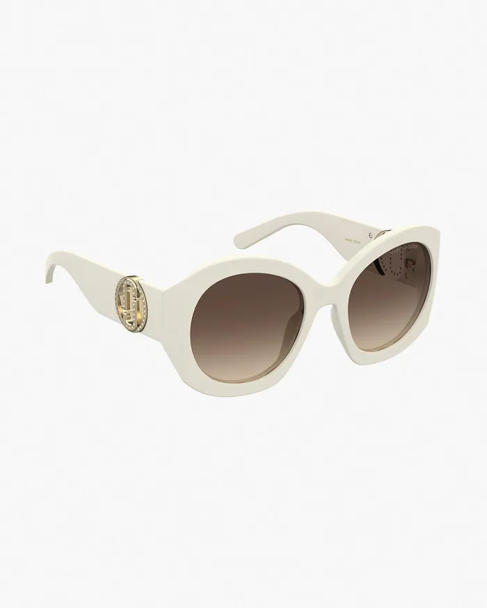 Marc Jacobs Sunglasses Women The Crystal J Marc Oversized Sunglasses Ivory