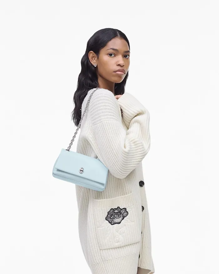 Marc Jacobs The Dual Bag Women The Dual Chain Wallet Cloud Blue