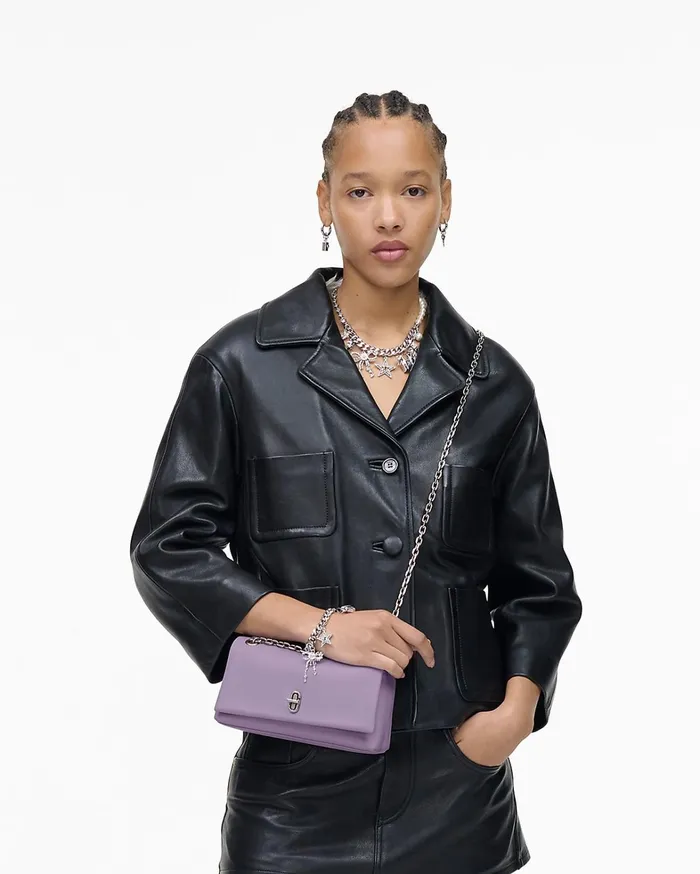Marc Jacobs The Dual Bag Women The Dual Chain Wallet Lilac