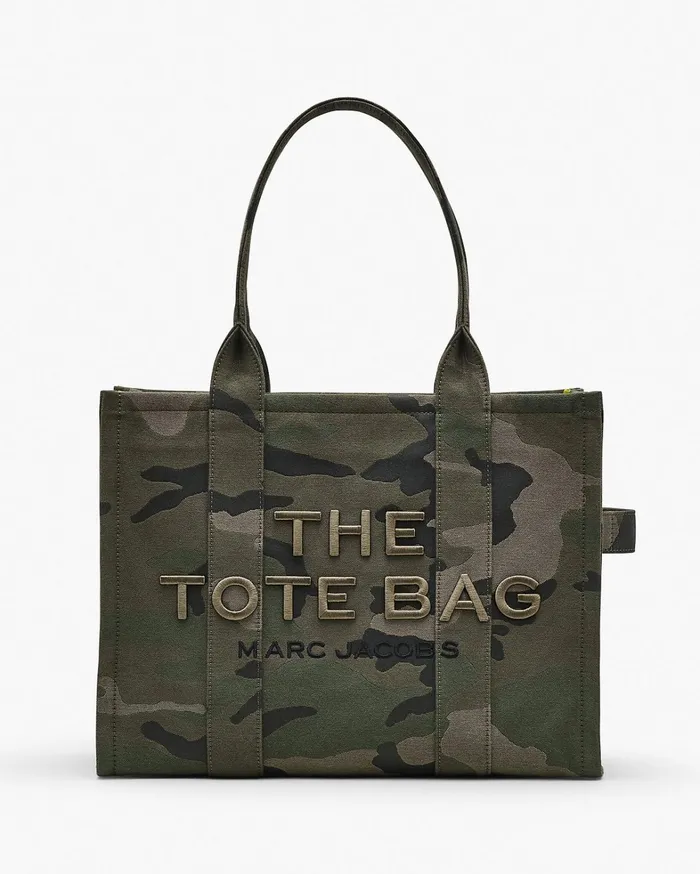 Marc Jacobs The Tote Bag Women The Camo Jacquard Large Tote Bag Camo Multi