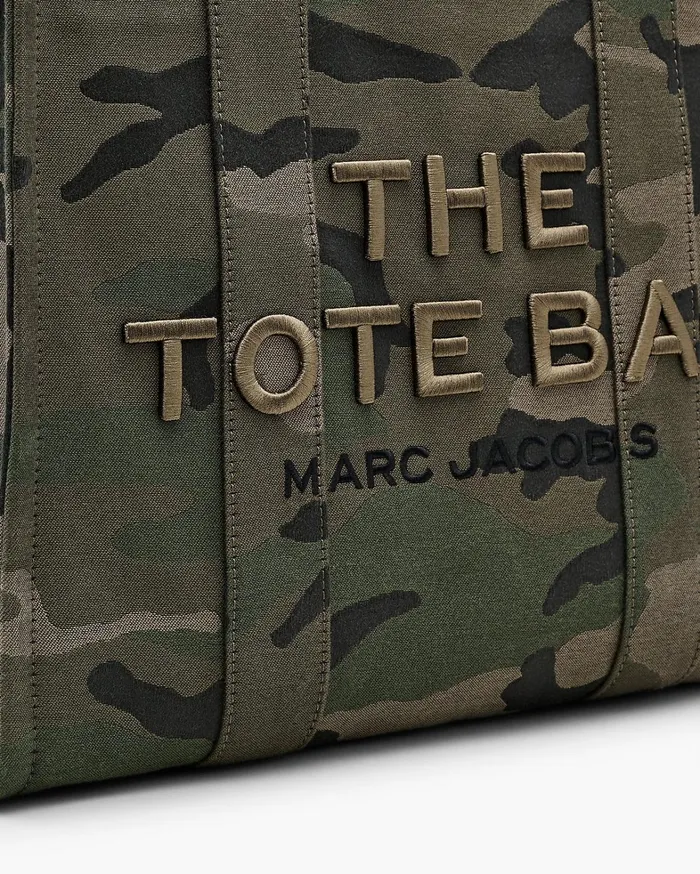Marc Jacobs The Tote Bag Women The Camo Jacquard Large Tote Bag Camo Multi