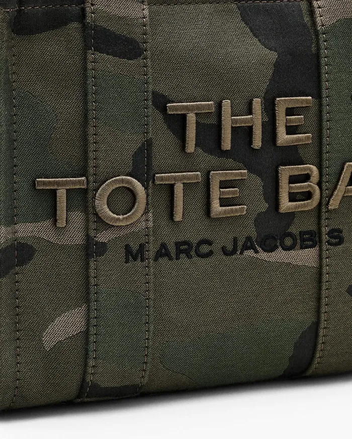 Marc Jacobs The Tote Bag Women The Camo Jacquard Small Tote Bag Camo Multi