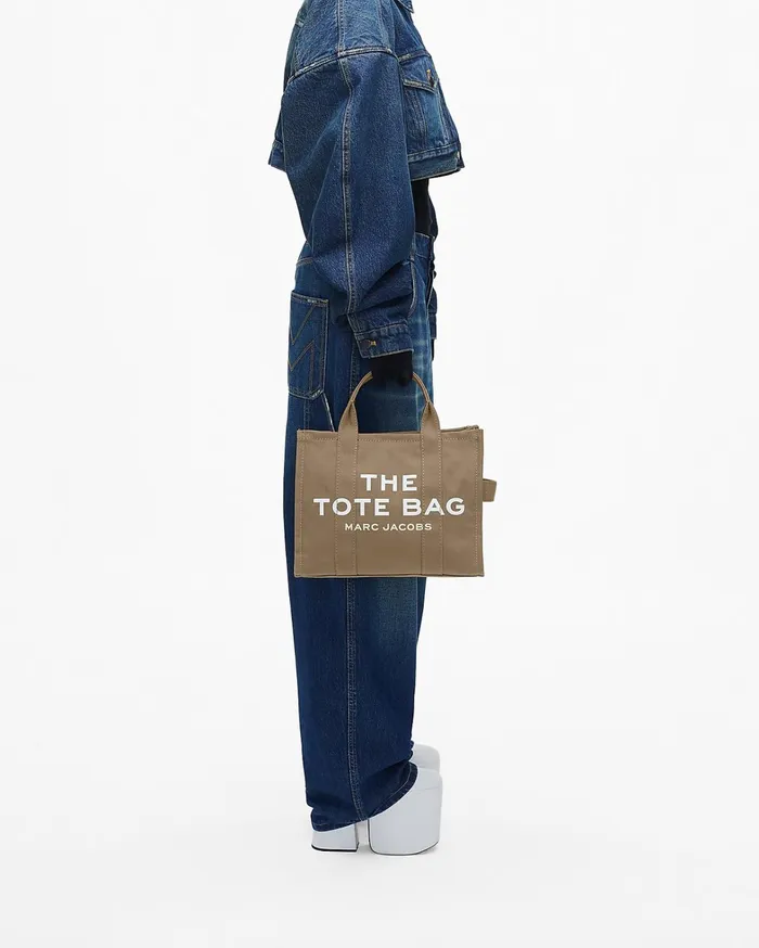 Marc Jacobs The Tote Bag Women The Canvas Medium Tote Bag Slate Green