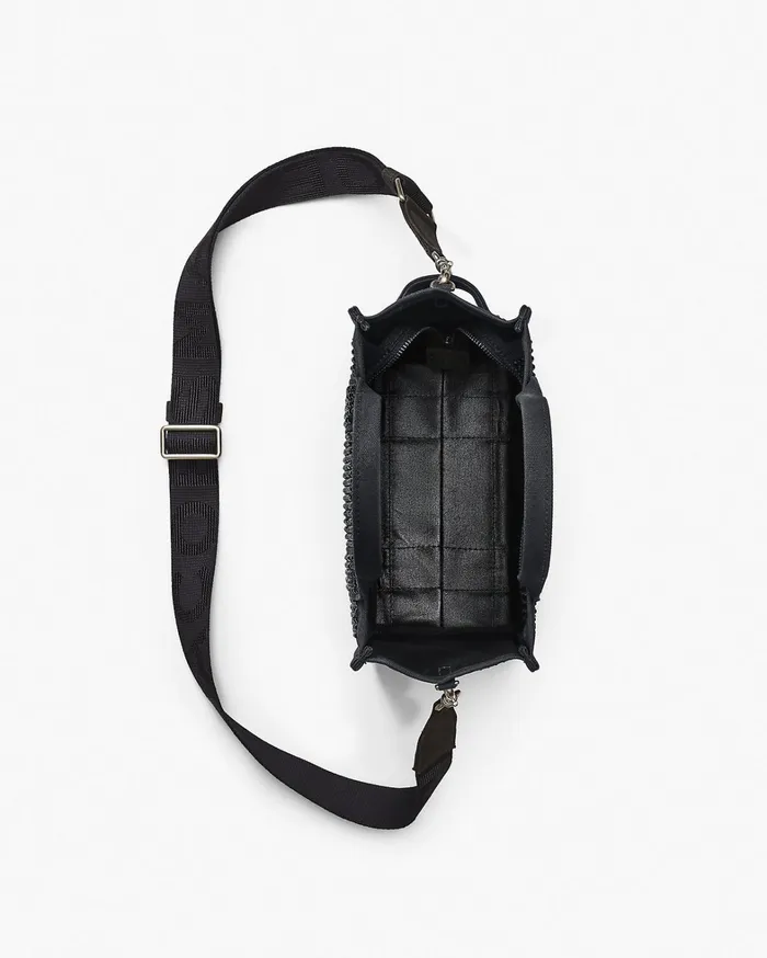 Marc Jacobs The Tote Bag Women The Crystal Canvas Small Tote Bag Black Crystal