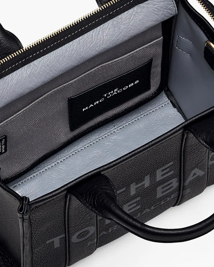 Marc Jacobs The Tote Bag Women The Leather Small Tote Bag Black