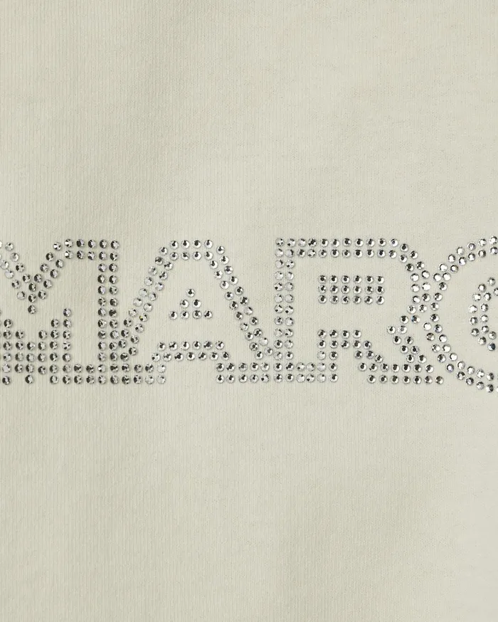 Marc Jacobs Tops Women Crystal Big Tee Antique White
