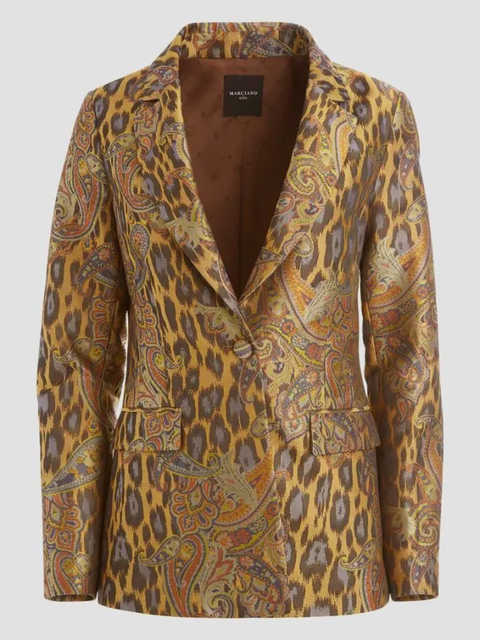Marciano Phoenix Rising Jacquard Blazer Phoenix Rising Jacquard Women Jackets Marciano Phoenix Rising Jacquard Blazer Phoenix Rising Jacquard Women Jackets