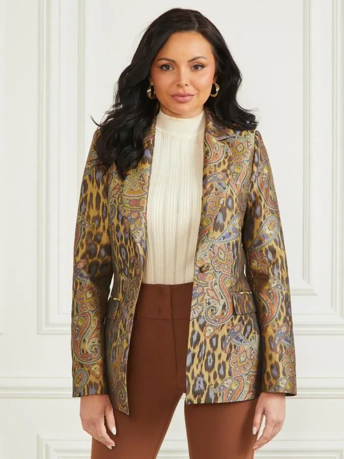 Marciano Phoenix Rising Jacquard Blazer Phoenix Rising Jacquard Women Jackets Marciano Phoenix Rising Jacquard Blazer Phoenix Rising Jacquard Women Jackets