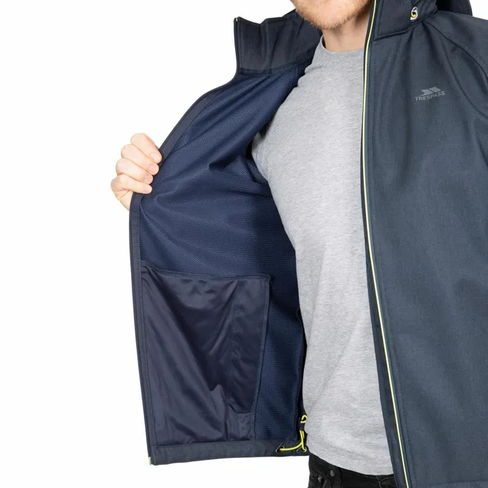 Maverick Water Resistant Softshell Jacket Navy Men Trespass Softshell Jackets Maverick Water Resistant Softshell Jacket Navy Men Trespass Softshell Jackets