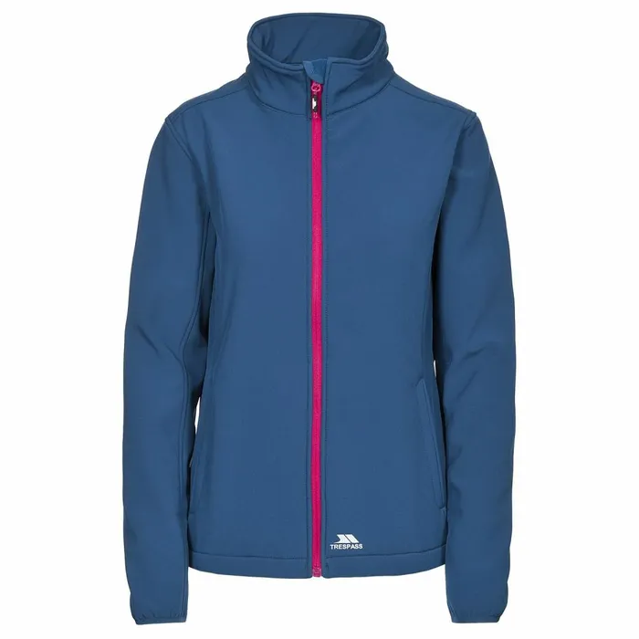 Meena Softshell Jacket Midnight Blue Women Trespass Softshell Jackets
