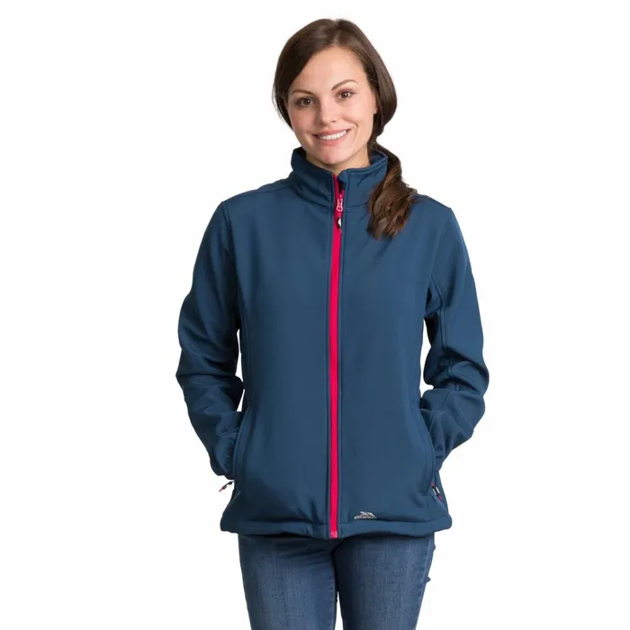 Meena Softshell Jacket Midnight Blue Women Trespass Softshell Jackets