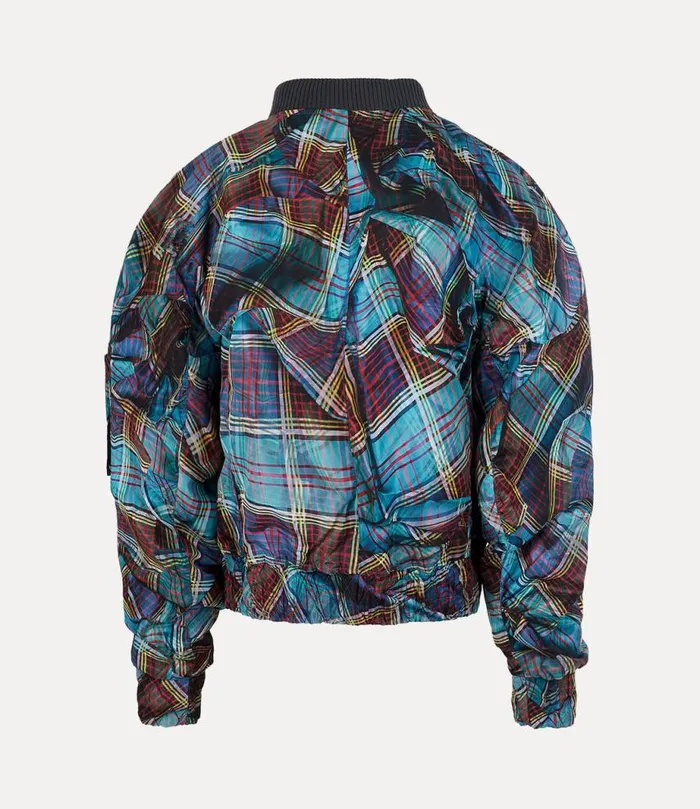 Men Bernardo Bomber Jacket Multitartan Vivienne Westwood Coats And Jackets