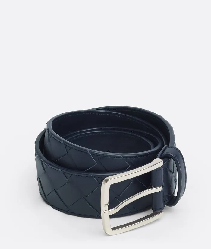 Men Bottega Veneta Belts Intrecciato Belt Space