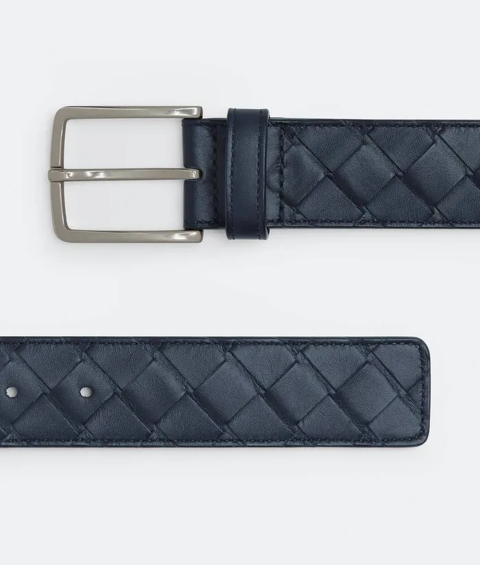 Men Bottega Veneta Belts Intrecciato Belt Space