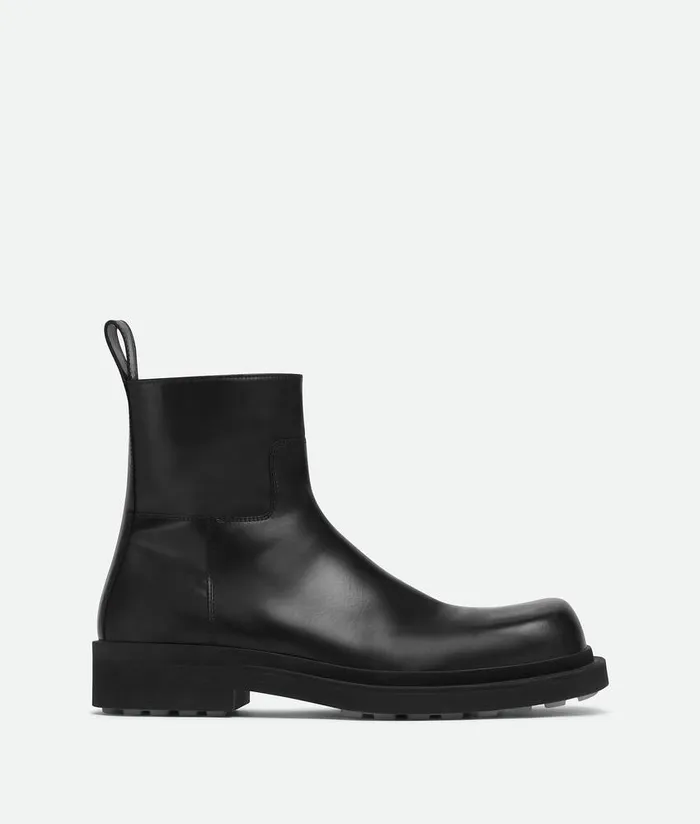 Men Bottega Veneta Boots Ben Ankle Boot Black