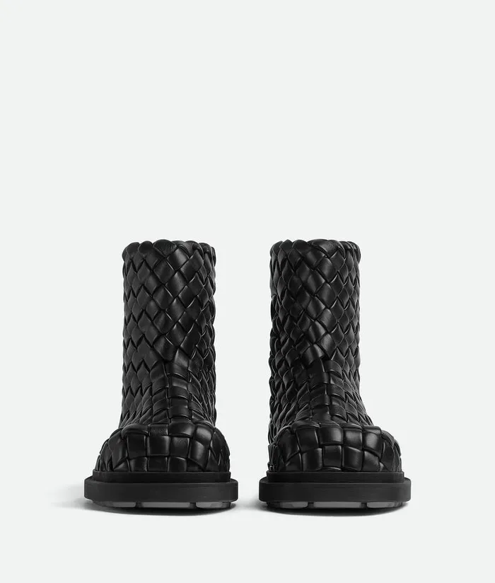 Men Bottega Veneta Boots Ben Ankle Boot Black