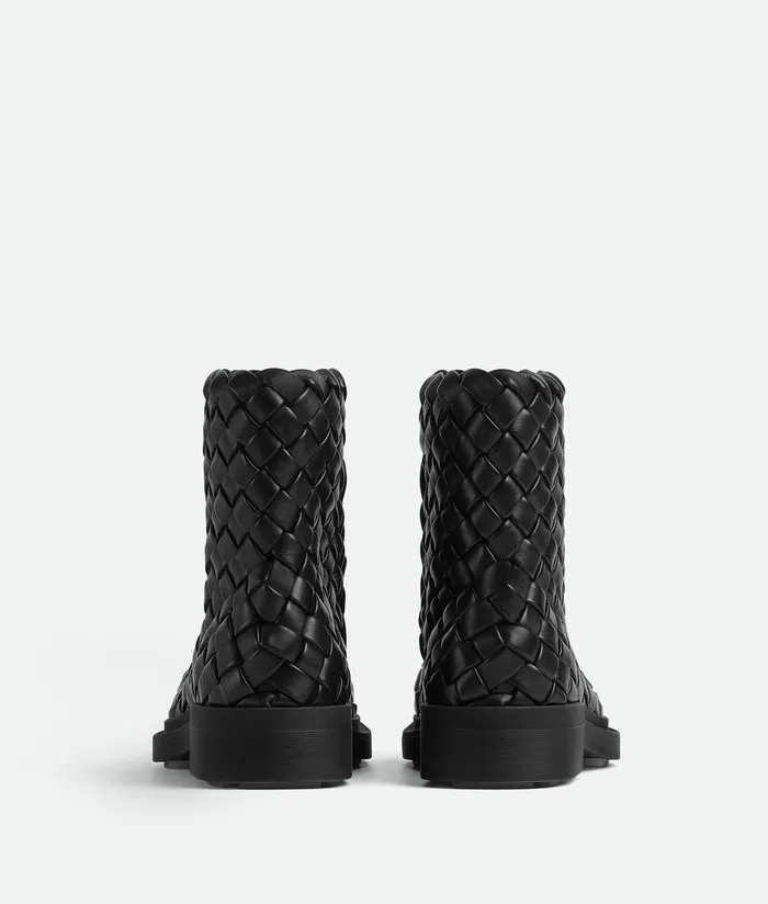 Men Bottega Veneta Boots Ben Ankle Boot Black