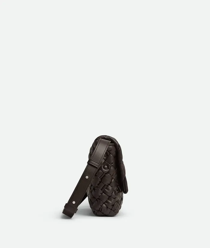 Men Bottega Veneta Crossbody Rumple Messenger Fondant