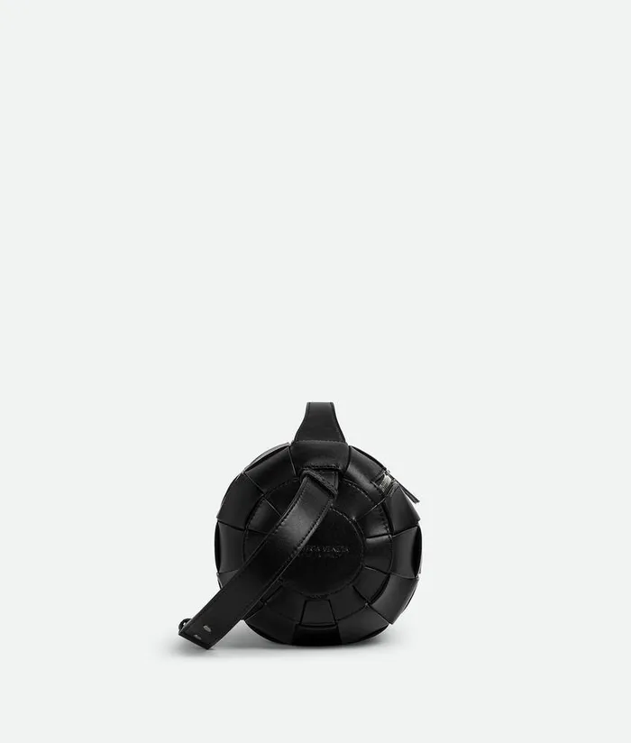 Men Bottega Veneta Crossbody Small Boombox Black