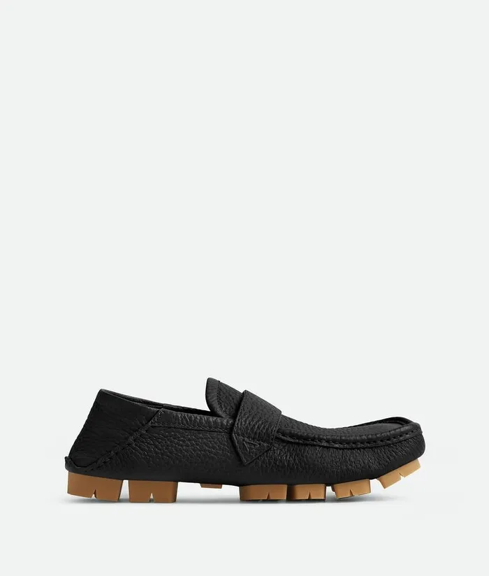 Men Bottega Veneta Loafers Shore Loafer Black