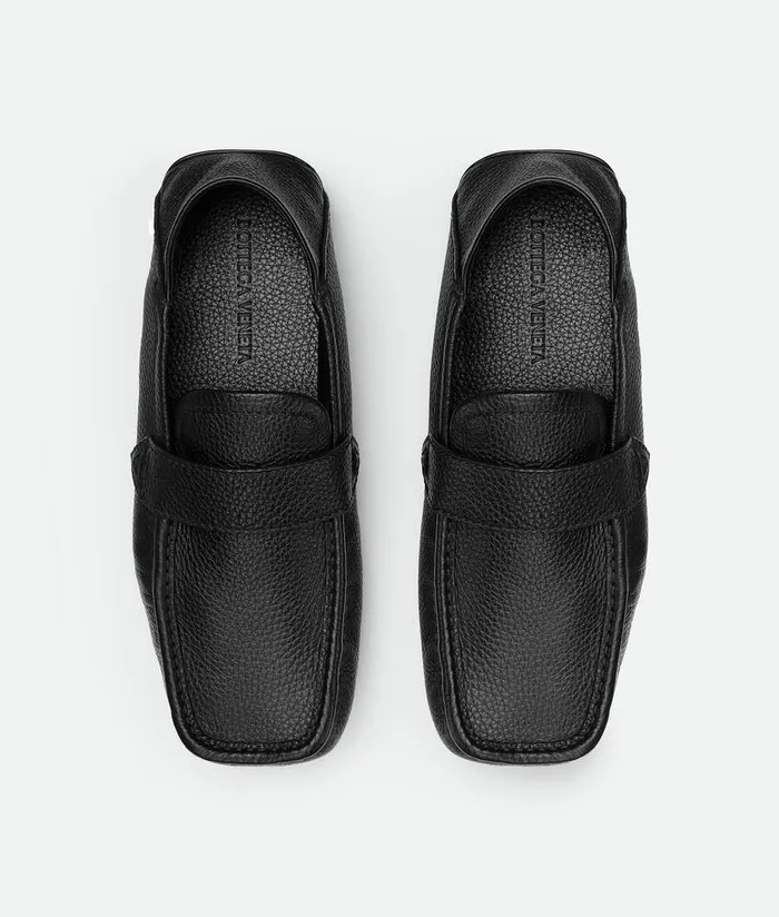 Men Bottega Veneta Loafers Shore Loafer Black