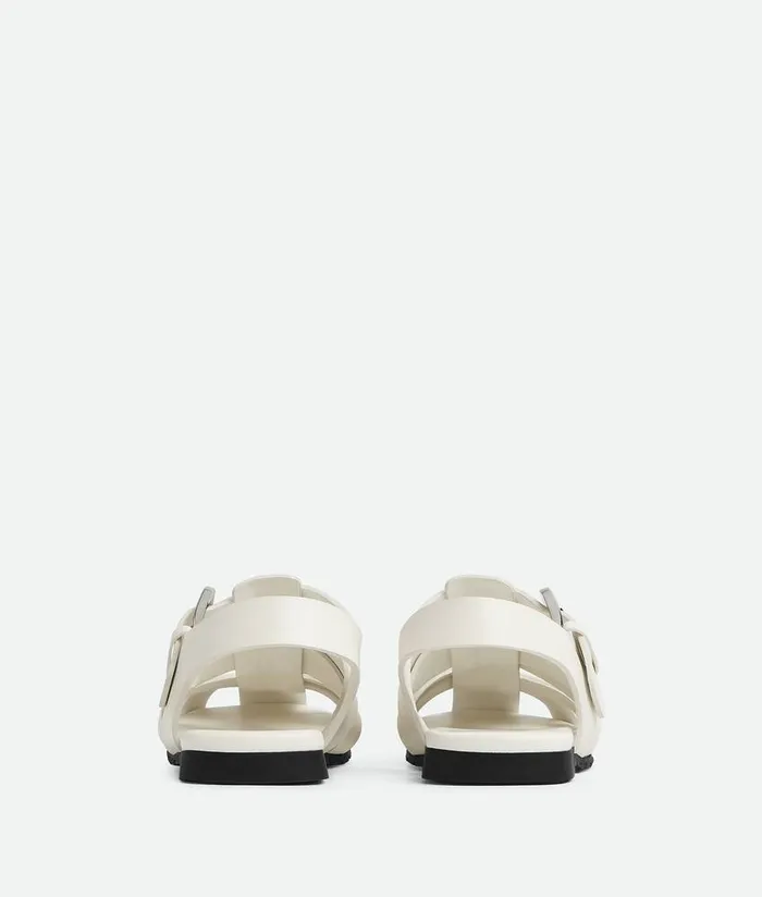 Men Bottega Veneta Sandals Alfie Sandal White