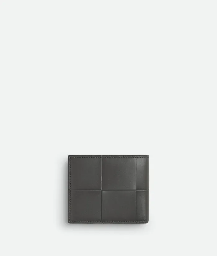 Men Bottega Veneta Small Wallets Cassette BiFold Wallet Lapillilimonite