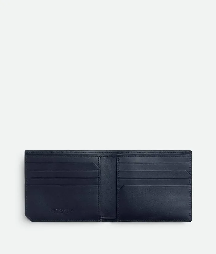 Men Bottega Veneta Small Wallets Intrecciato Piccolo BiFold Wallet Space