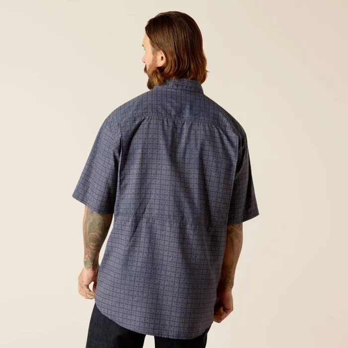Men Button Down Shirts Ariat VentTEK Outbound Classic Fit Shirt Mood Indigo Men Button Down Shirts Ariat VentTEK Outbound Classic Fit Shirt Mood Indigo