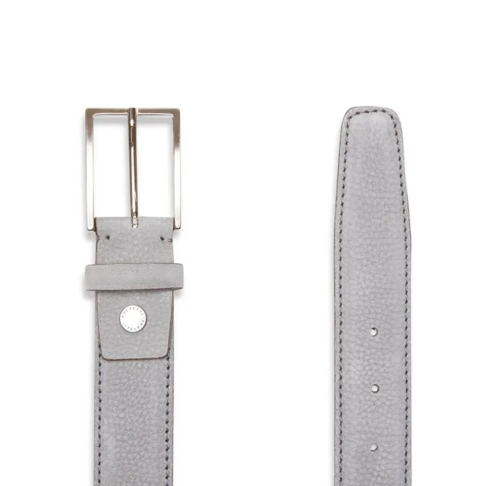 Men Cintura In Pelle Grey Fratelli Rossetti Belts Men Cintura In Pelle Grey Fratelli Rossetti Belts