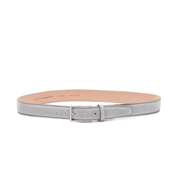 Men Cintura In Pelle Grey Fratelli Rossetti Belts Men Cintura In Pelle Grey Fratelli Rossetti Belts