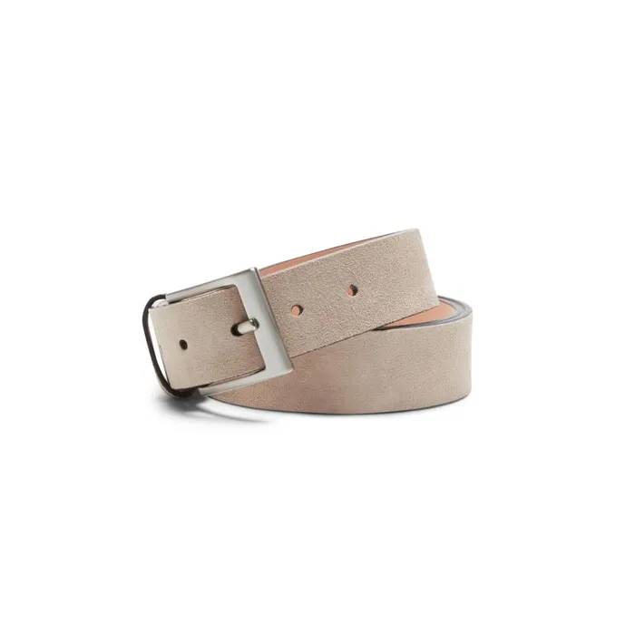 Men Cintura In Suede Beige Fratelli Rossetti Belts