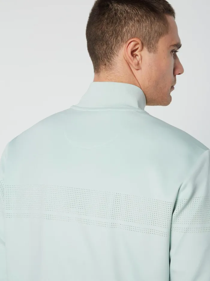 Men Court Styles Sergio Tacchini Perforata Track Jacket Surf Spray