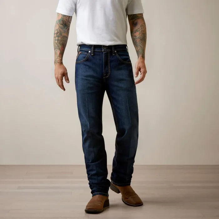 Men Denim Ariat M1 Vintage Hansen Straight Jean Clayton