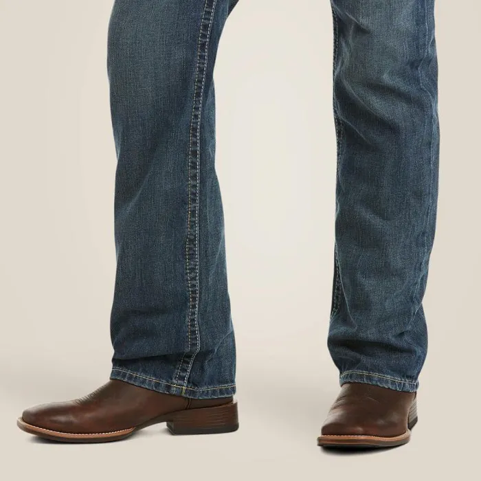 Men Denim Ariat M5 Slim Deadrun Stackable Straight Leg Jean Deadrun