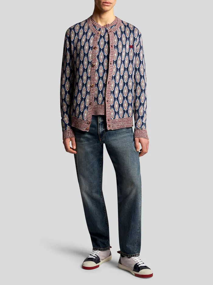 Men Etro Denim VintageEffect Jeans Navy Blue Men Etro Denim VintageEffect Jeans Navy Blue