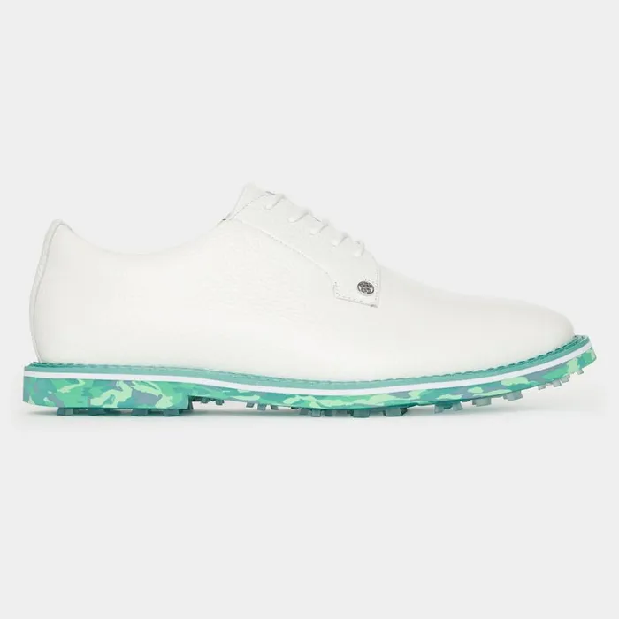 Men GFORE White Blue Camo Accent Collection Gallivanter Golf Shoes