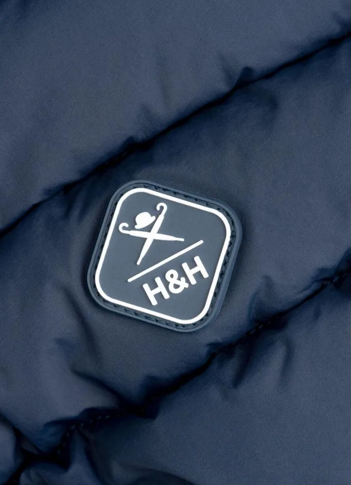 Men Hackett X Hugo and Hudson Hackett London Reversible Puffer Jacket For Dogs 8211 Medium Winenavy