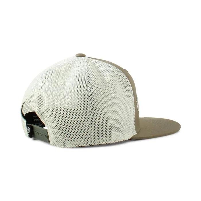 Men Hats and Caps Ariat Southwest Embroidered Logo Cap Green Men Hats and Caps Ariat Southwest Embroidered Logo Cap Green